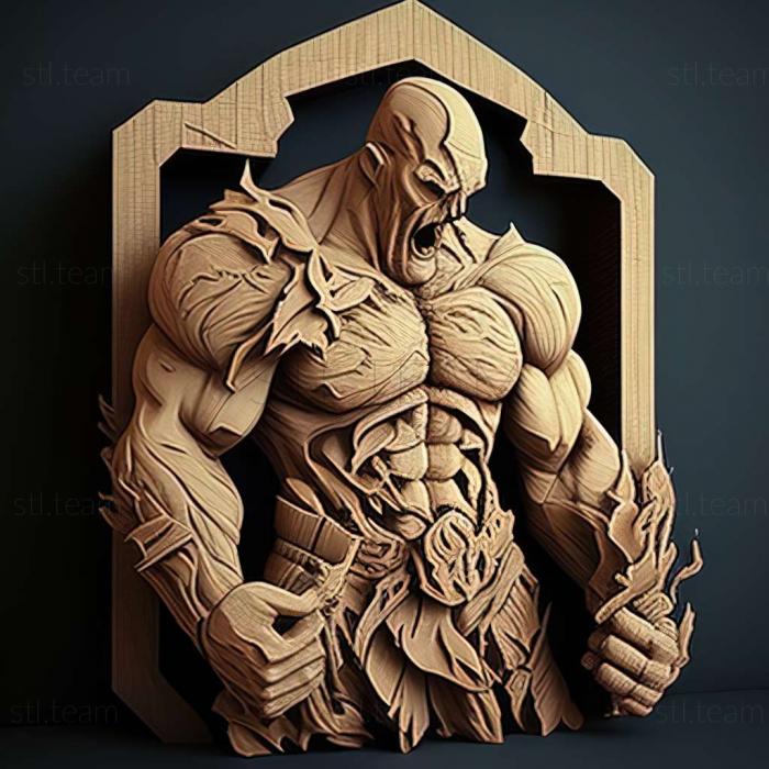 3D модель Гра Splatterhouse (STL)